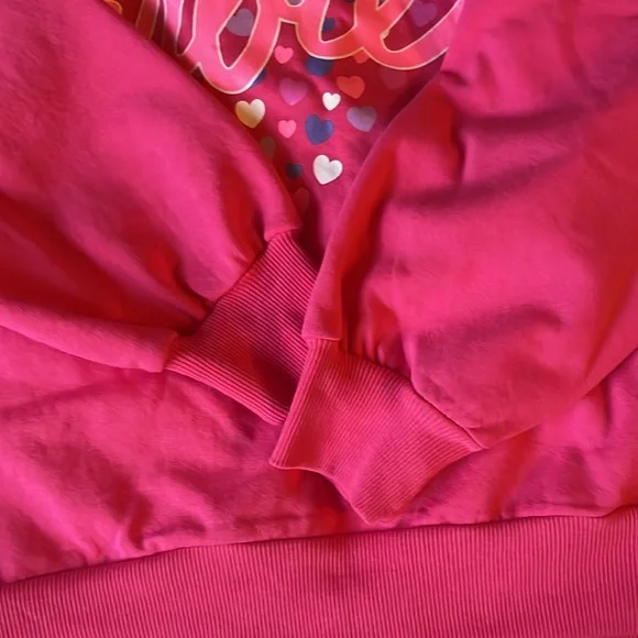 New,Big Girls Barbie sweatshirt - Picture 4 of 4